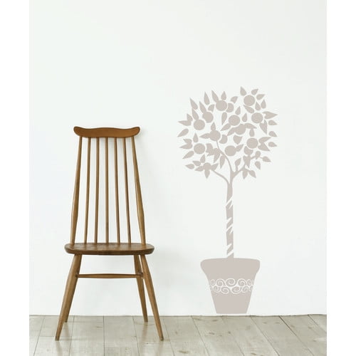 Adzif Orange Tree Wall Decals Multicolored Adzif Orange Tree Wall Decals Multicolored
